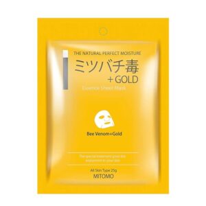 Mitomo Bee venom & Gold Eye Mask -  Μασκα ματιών με χρυσό και αμπιτοξινη